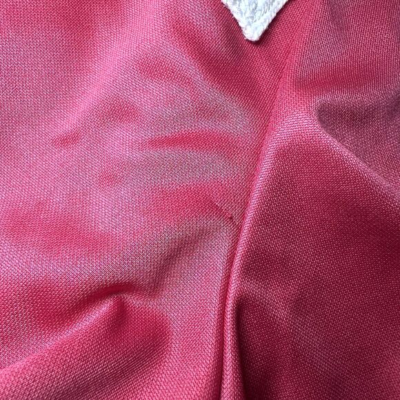 Nike Shorts Womens Medium Pink FitDry White Side Panel Drawstring Gym Sporty - Picture 8 of 10